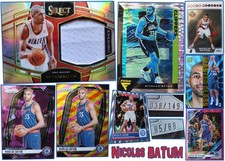 NICOLAS BATUM collection (NBA JERSEY NUMBERED PARALLELS ROOKIE Prizm Topps...)