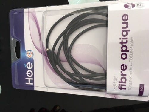 Cable optique audio numerique - optique,