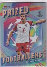 Topps Finest Champions League 2024 Numéro PF-9 Thomas Müller Prized Footballers