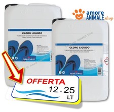 LAPI Chlore Liquide → 12 / 25 L - Hypochlorite De Sodium Entretien Eau Piscine