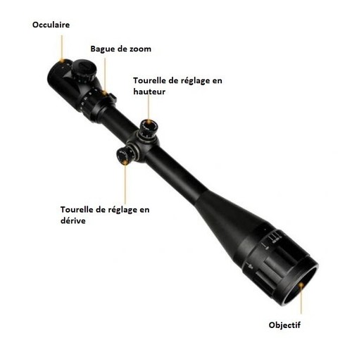 Lunette tir 24x50 aoe - tir,