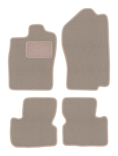 Tapis sol velours beige - tapis,