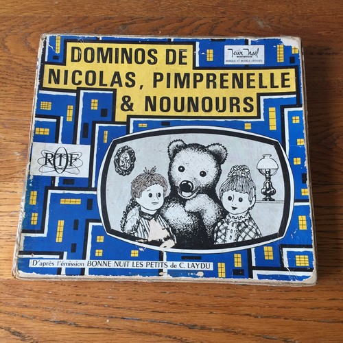 Jeu dominos ancien nicolas - ancien,