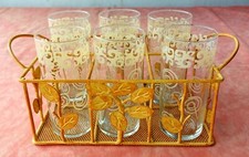 Verres droits (X 6) avec leur