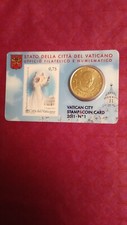 VATICAN 2011 -  Stamp Coincard N°1 - 50 ct avec timbre