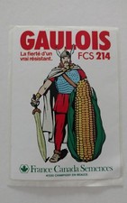 Autocollant Agriculture Semences Gaulois /Vintage 70' 80'