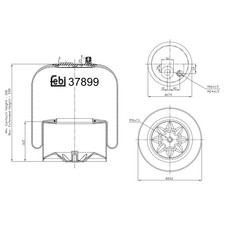 FEBI BILSTEIN Soufflet à air