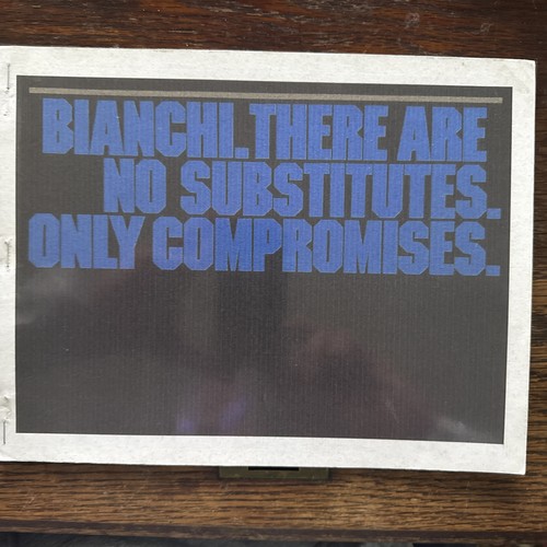 1981 bianchi sales catalog - 1981,