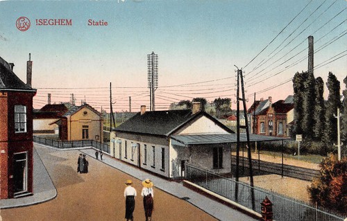 Carte postale izegem - carte,