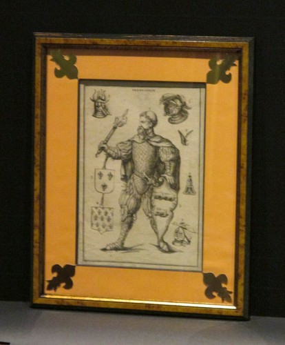 Bel encadrement gravure 18e