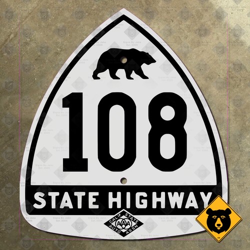 California csaa bear - csaa, 108