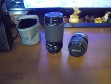 Lot Objectif NIKON AF NIKKOR 35-70 mm 1:3,3 - 4,5 + bague UV 52mm + Sigma 80-200