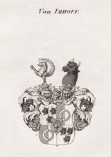 1820 Imhoff Imhof Blason