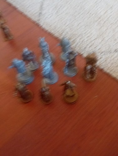 Lot personnages pieces - de,