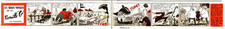 Vespa 400 en bandes - ,