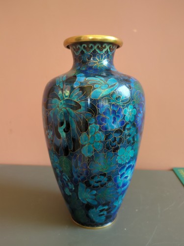 Pied lampe fleurs chinois - pied,