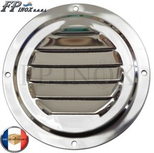 Grille inox Ronde Ø 102 mm inox Aération Ventilation