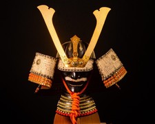 Casque samouraï fer kabuto - casque,
