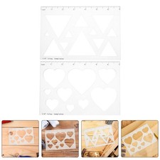  2 Pcs Gabarit Défonceuse