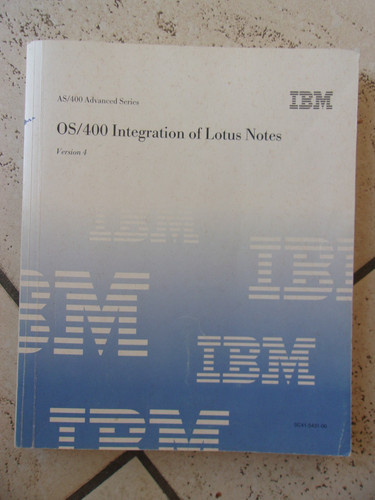Livre vintage ibm 400 - livre, as/400