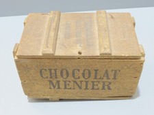 - ANCIENNE BOITE à MUSIQUE CHOCOLAT MENIER BOITE MUSICALE FONCTIONNE VITRINE   D