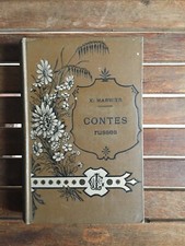 MARMIER X. - CONTES RUSSES - Un héros de notre temps - le manteau - ... - 1889 