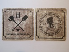 Bière dessous de Verre ~ Sudwerk Brassage Co~ Davis, California ~ Ours Sur Vélo