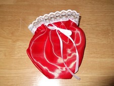 XMAS ~ SEXY ~ SISSY~MAIDES~BÉ ADULTE ~ TV/CD SAC SATIN OU ORGANZA AVEC ARC