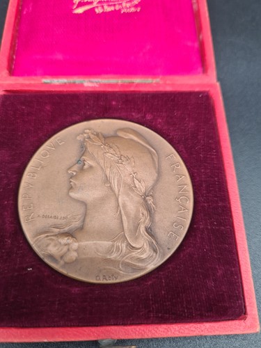 Médaille ancienne bronze - médaille,