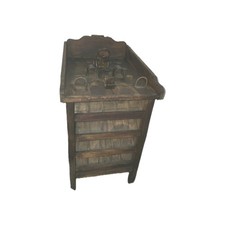 Jeu De Grenouille De Bistrot En Bois Ancien 