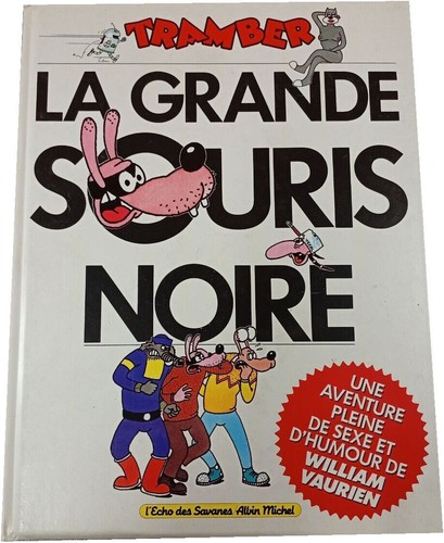 Grande souris noire - noire, |