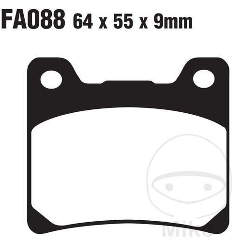 Ebc plaquettes frein - ebc,