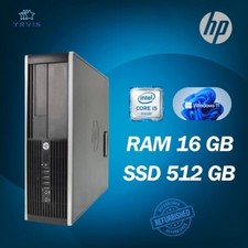 PC DE BUREAU HP 8300 SFF INTEL I5 RAM 16 Go SSD 512 Go WIN 11 PRO RECONDITIONNÉ