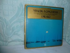 VIVALDI 5 Concertos pour viole d'amour, pour3 violons, pour cordes, pour 1 violo