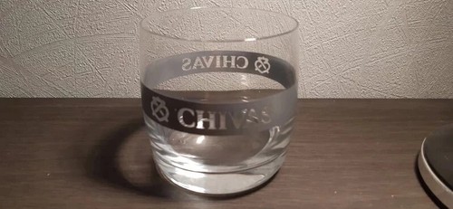Verres chivas ligne argenté - 6,
