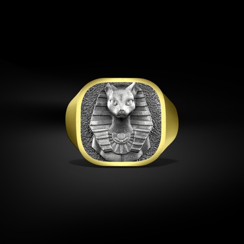 Bague chevalière homme
