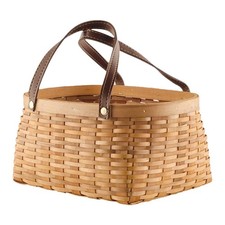 Panier en bois décoratif