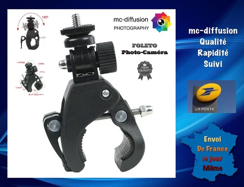 Support adaptateur noir - support, pour