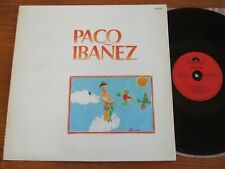 VINYL LP 33T PACO IBANEZ TRISTE HISTORIA 1979 1ST PRESS POLYDOR 2393225 EX FOLK