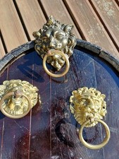 3 Grosse POIGNÉES TÊTE DE