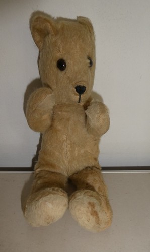 Jouet ancien ours peluche - ancien, en