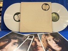 THE BEATLES WHITE COLORED 2LP LIMITED. 1978 FRANCE LP EXC+