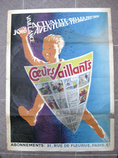 Coeurs vaillants affiche - coeurs,