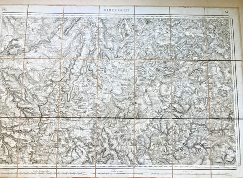 Carte état major - carte, État-major