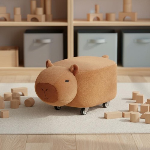 Tabouret capybara mignon - tabouret,