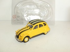CITROEN 2CV N°107 PADDOCK Noir et Jaune NOREV 1:43 sous coque