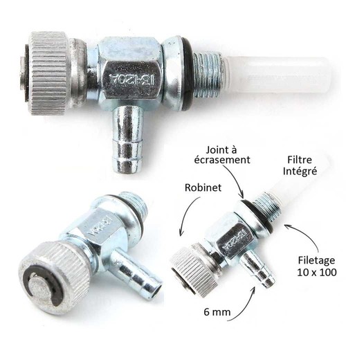 Robinet essence moteur - essence, bernard