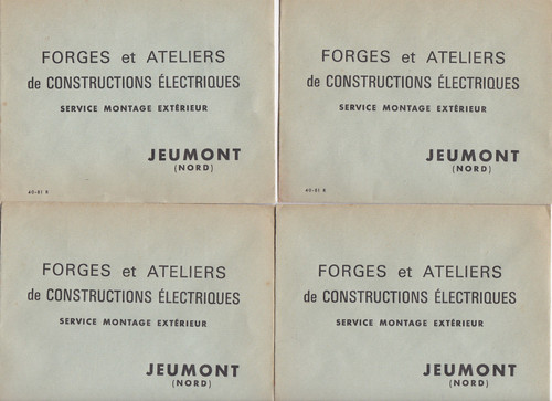 Jeumont lot enveloppes neuve - lot,