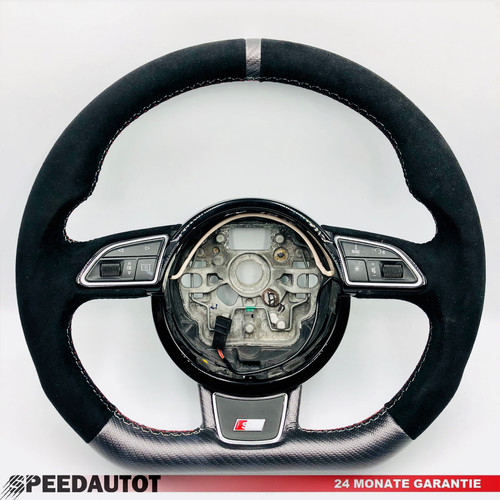 Tuning volant aplati noir - volant,