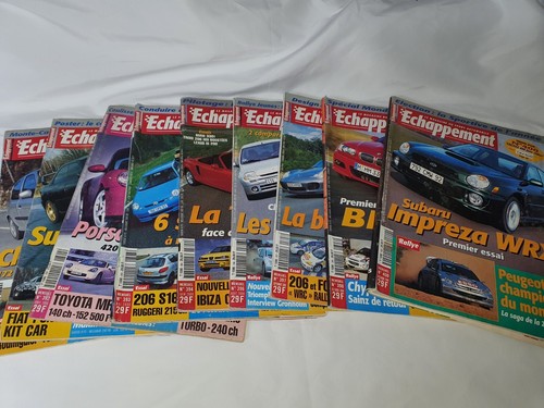 Revues echappement 2000 - echappement, de